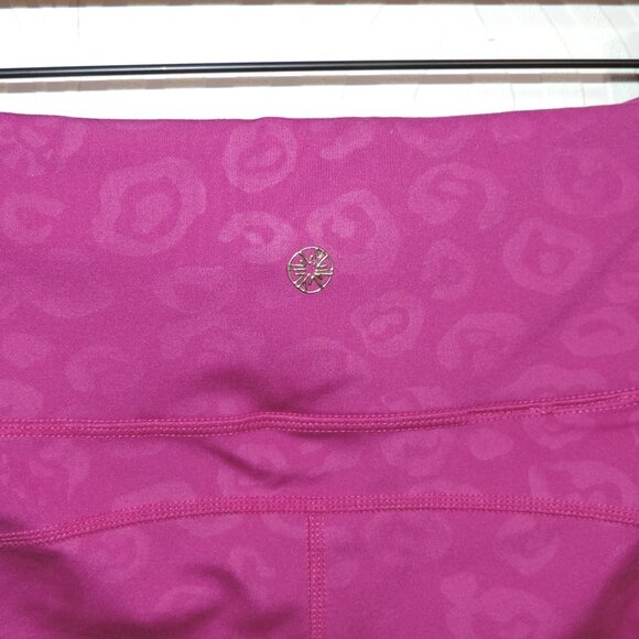 LILLY PULITZER LUXLETIC Top & Leggings Set sz M/L Pink & Wine - Picture 11 of 16